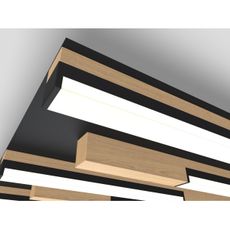 Wofi 9031-1006 - LED Stmievateľné stropné svietidlo PALERMO LED/40W/230V drevo