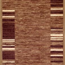 Associated Weavers koberce AKCIA: 340x80 cm Protišmykový behúň na mieru Adagio 17 hnedý - obšitý zo všetkých strán - šíre 80 cm