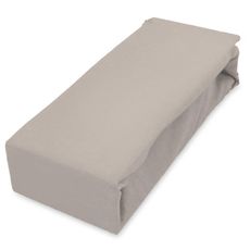 Plachta jersey s gumičkou 160x200 sivá