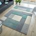 Flair Rugs koberce Kusový koberec Hand Carved Cosmos Mint / Grey / Cream - 160x230 cm