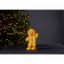 Eglo 410799 - LED Vianočná dekorácia CRYSTALINE 20xLED/0,06W/3xAA perníček