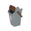 Plastový odpadkový kôš na triedenie odpadu ECOLOGY II, 35 l, sivá/hnedá
