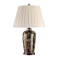 Elstead BLACKBIRDS-TL - Stolná lampa BLACK BIRDS 1xE27/60W/230V