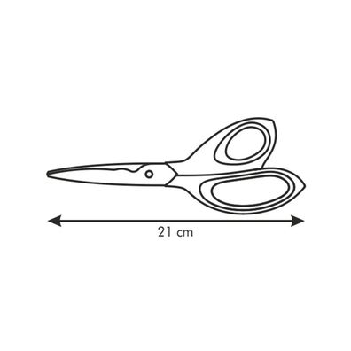 Nožnice na bylinky COSMO 21 cm