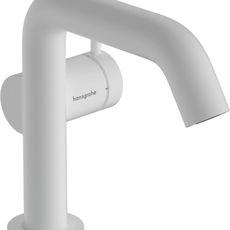 Umývadlová batéria Hansgrohe Tecturis S s clic-clac matná biela 73320700