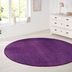 Hanse Home Collection koberce Kusový koberec Nasty 101150 Purple kruh - 200x200 (priemer) kruh cm