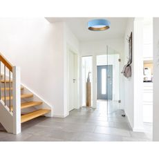 LED Stropné svietidlo SMART GALAXY LED/36W/230V Wi-Fi Tuya modrá/zlatá + DO