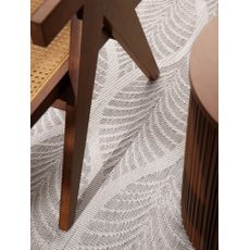 Hanse Home , Kusový koberec Duet Liora 106246 White/Gray kruh - na von aj na doma, 160x160, šedá, chodba / predsieň