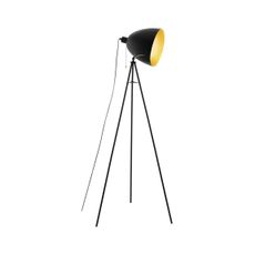 Eglo 43008 - Stojacia lampa HUNNINGHAM 1xE27/60W/230V