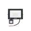 LED reflektor 30W s detektorom pohybu - studená biela 6500K (40)