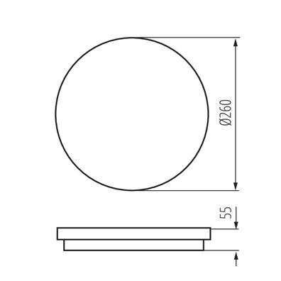 Kanlux 33340 - LED Vonkajšie svietidlo BENO LED/24W/230V 4000K biela IP54