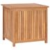 Záhradný úložný box teak Dekorhome 90 cm