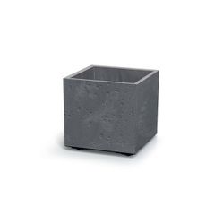 Kvetináč SIERRA SQUARE BETON EFFECT 28,8 cm, sivý, S