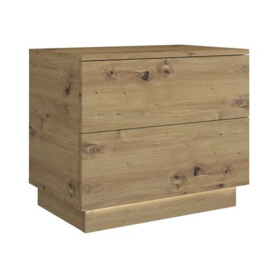 Nočný stolík Sela S2 dub artisan vrátane led osvetlenia