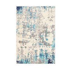 L'essentiel Sada 2 kusů koupelnových předložek AbstracktBlues béžová/modrá