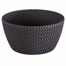 Prosperplast Kvetináč Spliff 23,6 cm antracit