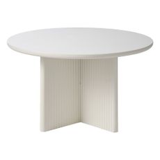 Svetlosivý okrúhly konferenčný stolík ø 80 cm Palma – Unique Furniture