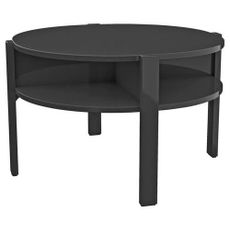 Ti'me KONFERENČNÝ STOLÍK, čierna, kompozitné drevo, 74,4/74,4/45,5 cm