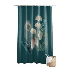 Sprchový záves 180x200 cm Ginkoblue – douceur d'intérieur
