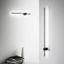 Ideal Lux - LED Nástenné svietidlo ESSENCE LED/12W/230V 2700K 70 cm CRI 90 čierna