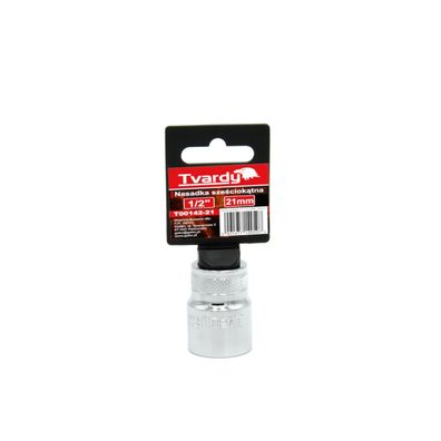 1/2" šesťhranná objímka 21 mm TVARDY (10/100)