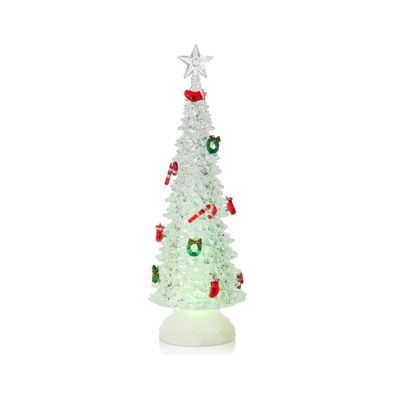 Markslöjd 705014 - LED Vianočná dekorácia HAGABERG 20xLED/0,5W/3xAAA strieborná
