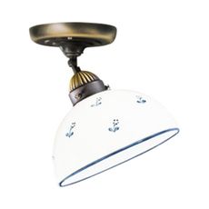 Kolarz 731.10.16 - Prisadený luster NONNA 1xE27/75W/230V pr. 20 cm modrá