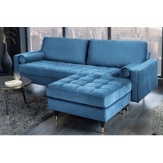 Taburetka Velvet Cozy 80cm aqua velvet