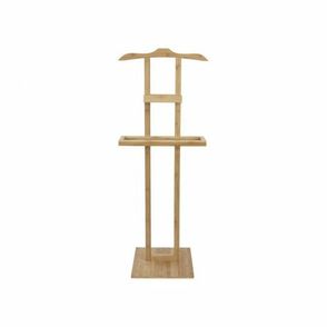 Compactor Bamboo bambusový stojan na oblečenie s odkladacou plochou - 44,5 × 32 × 115 cm