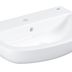 Umývadlo Grohe Bau Ceramic 55,3x38,6 cm alpská biela otvor pre batériu uprostred 39440000