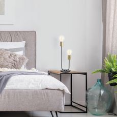 Rabalux 4560 - Stolná lampa LANNY 2xE27/15W/230V