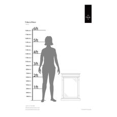 Nástenné zrkadlo s dreveným rámom 50x70 cm Tribeca – Premier Housewares