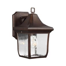 Feiss - Vonkajšie nástenné svietidlo OAKMONT 1xE27/60W/230V IP44 bronz