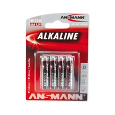 Ansmann 09630 LR03 AAA RED - 4ks alkalická batéria 1,5V