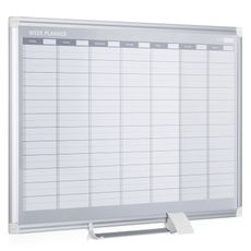 Týždenná plánovacia tabuľa na stenu, magnetická, dni, 900 x 600 mm