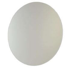 Aqualine Doplnky - Zrkadlo, priemer 70 cm, bez fazety a závesu 22445