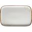 Mäser Obdélníkový tác Pintar White hnedé bodky 30x 20 x 2 cm, L