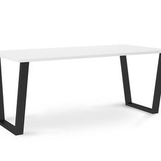 Jedálenský stôl Cezar 185x90 - biely
