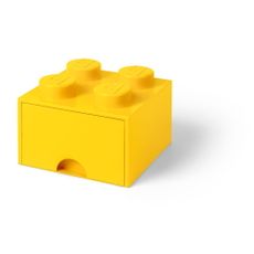Žltý úložný box so zásuvkou LEGO®