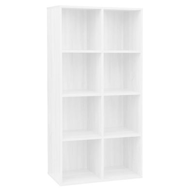 KONDELA Sande regál biela