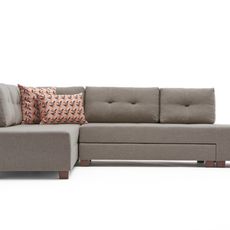 Hanah Home Rohová rozkládací pohovka Manama krémová II levá