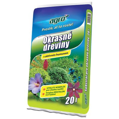 AGRO Substrát na okrasné dreviny 20 l