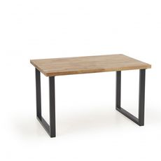 HALMAR Jedálenský stôl Dusu 120x78 cm prírodný dub/čierny