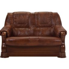 Kožený dvojsed COSTA 2 sofa pevná