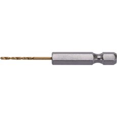 Vrták na kov 1,5mm TITAN HEX 1/4", délka 63mm - YT-44750