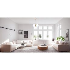 Biele/v zlatej farbe závesné svietidlo so skleneným tienidlom ø 15 cm Hector – Squid Lighting
