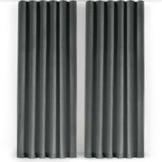 Tmavosivý zamatový dimout záves 200x250 cm Velto – Filumi