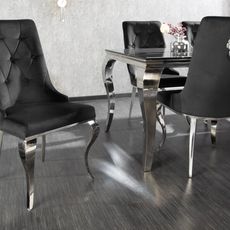 Chesterfield jedálenská stolička 2 ks ZETHOS Dekorhome