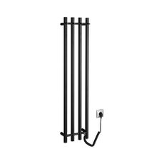 Sapho - Elektrický sušiak na uteráky PAPINADO 85W/230V 120 cm matná čierna