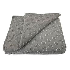 Prikrývka na posteľ Milo 170x220 svetlo sivá Merkury Home